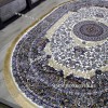 Иранский овальный ковер в гостиную арт 28774