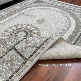 Ковер Для гостиной Турция дизайн 196 Серый
