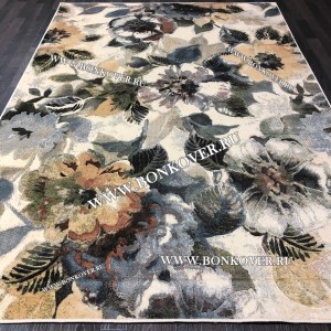 Бельгийский Ковер из Вискозы Дизайн 03 Цветочный