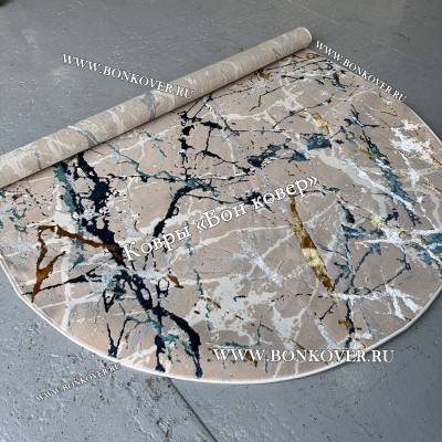 Турецкий Абстрактный Ковер Арт 30315 Овал